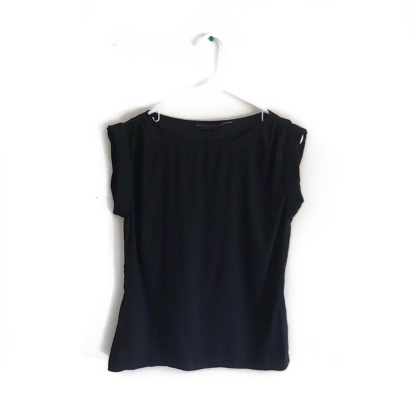 Alice + Olivia Tops - 🖤Alice + Olivia Black Base Top Size XS